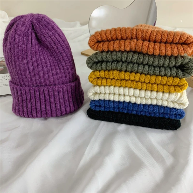 Make firm offers qiu dong han edition teenage street marolon couples knitting wool joker warm hat