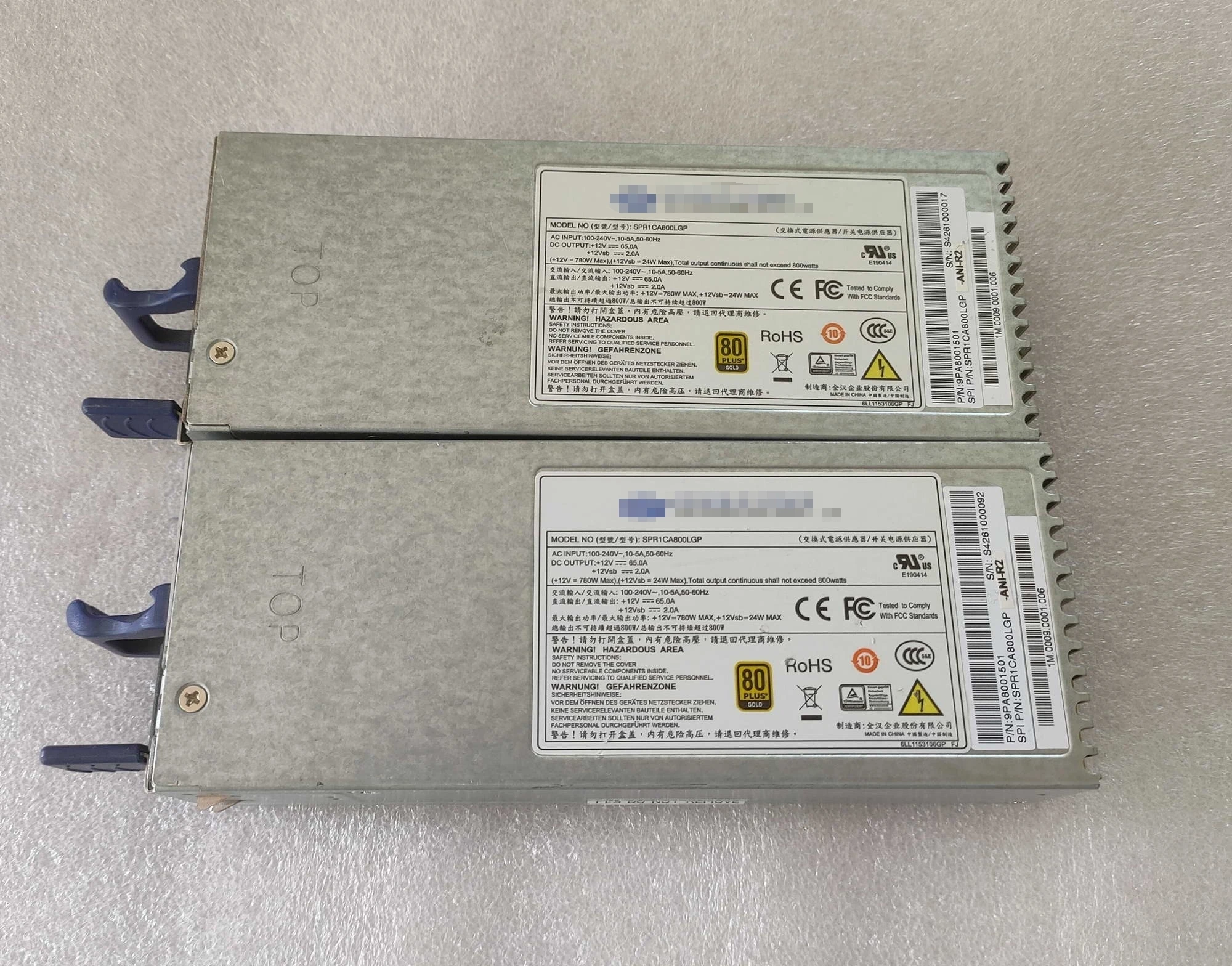 

SPR1CA800LGP for Juniper Network server power supply 9PA8001501