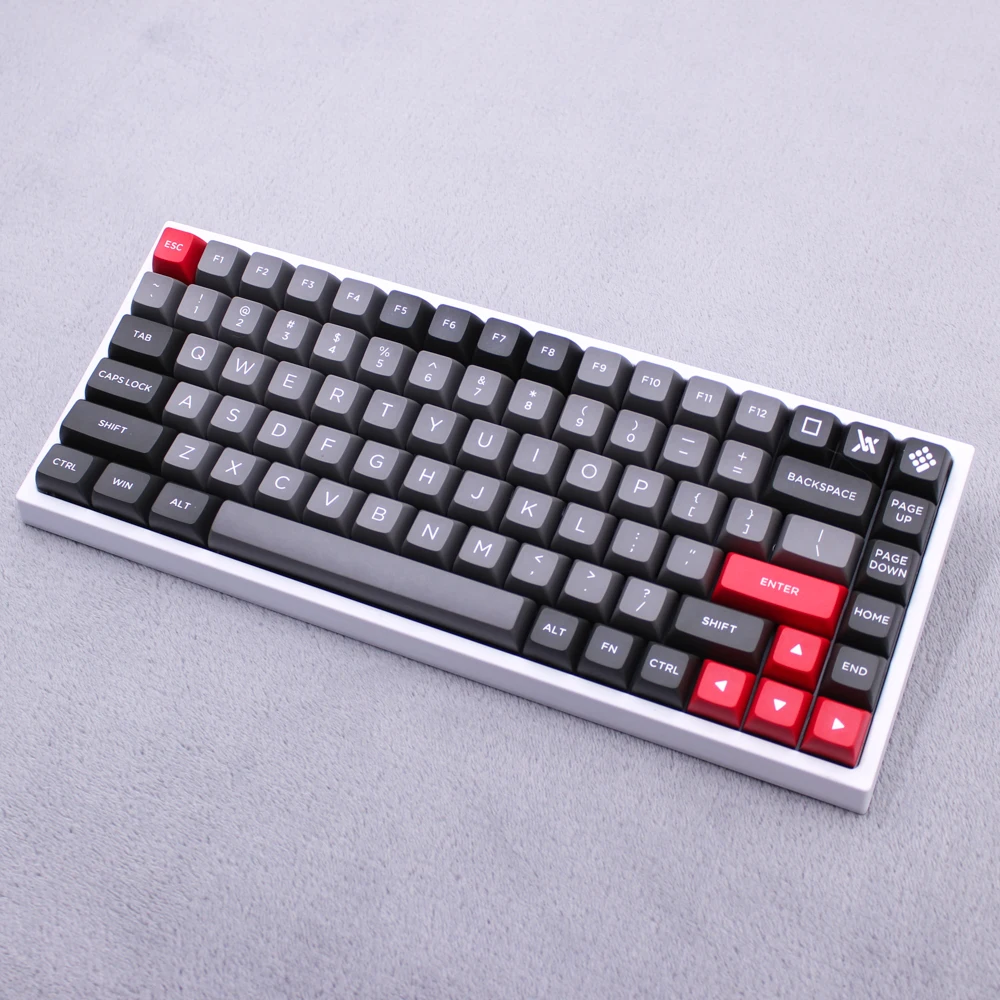 Двусторонняя игровая клавиатура MP Midnight blue & DOLCH 166 клавиш OSA PBT колпачки для ключей