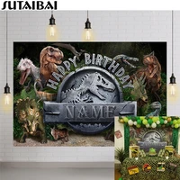 customized jungle safari wild animals photography backdrops jurassic park world dinosaur birthday party backdrops photo studio