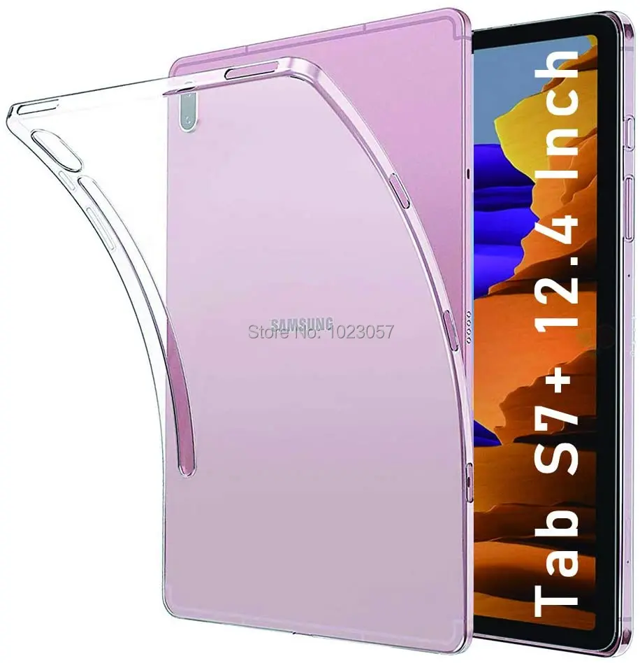 Чехол для Samsung Galaxy Tab S7 11 дюймов SM T870 T875 противоскользящий мягкий силиконовый