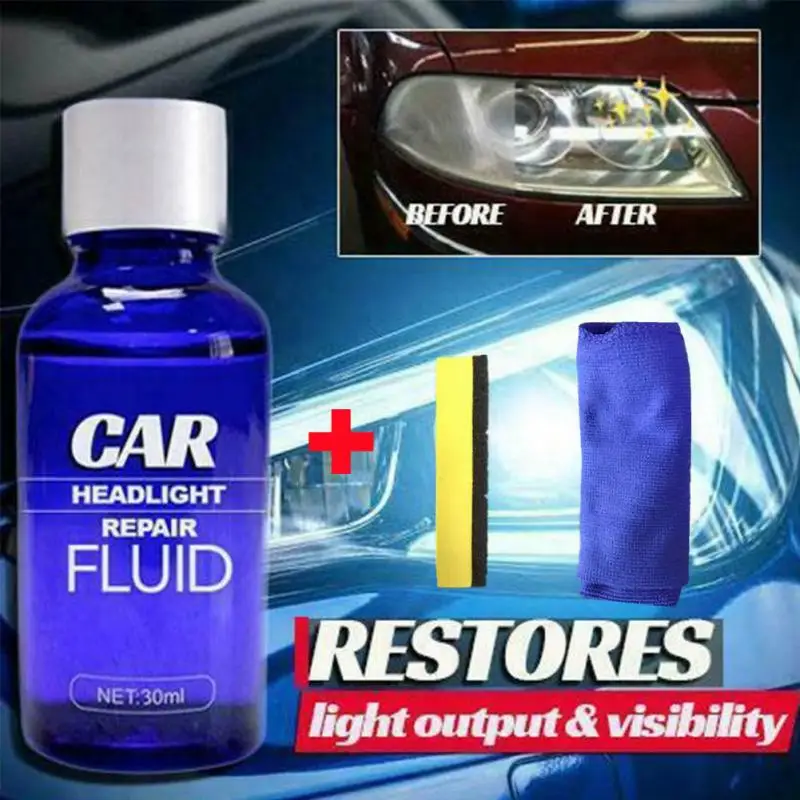 

Car Headlight Repair Liquid Headlight Polishing Anti-scratch And Maintenance Liquid Kit Rearview Mirror Coating Car Accessories