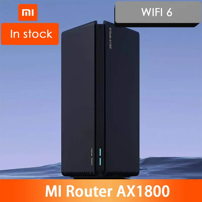 Новое поступление Xiaomi роутер AX1800 Qualcomm пятиядерный wifi6 2 4G 5 0 GHz полный гигабитный 5G