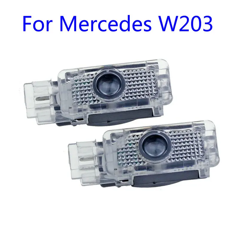 2X для Mercedes Benz W203 C Class AMG 2001 2007 SLK CLK SLR R171 R199 W209 W240 светодиодный Автомобильный Дверной