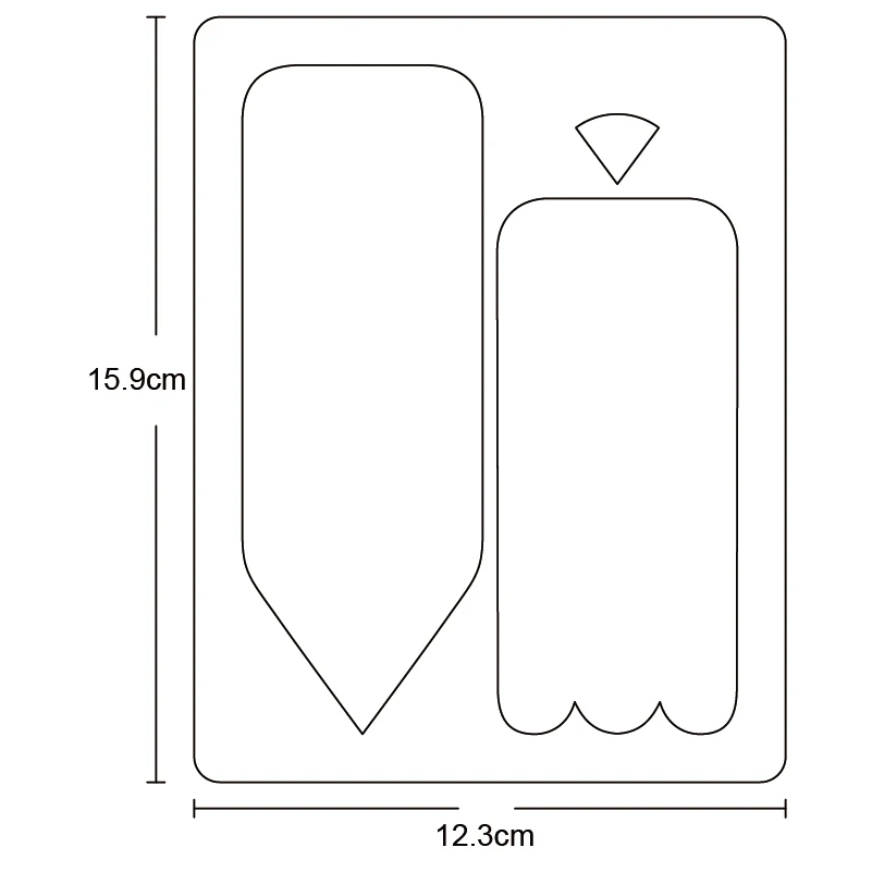 

pencil handmade Wooden die Scrapbooking 2020 New Cutting Dies fit common machine with cover pad