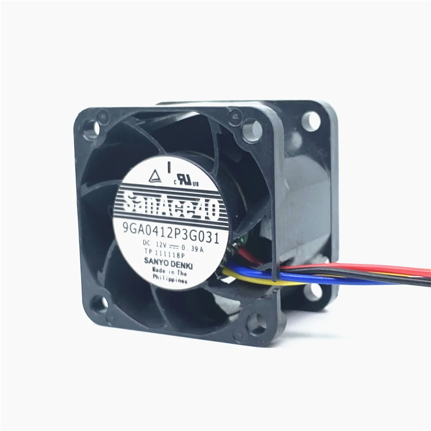 Новый серверный вентилятор San Ace 40 мм 4 см 4028 дюйма 40*40*28 чехол для сервера 9GA0412P3G031 12