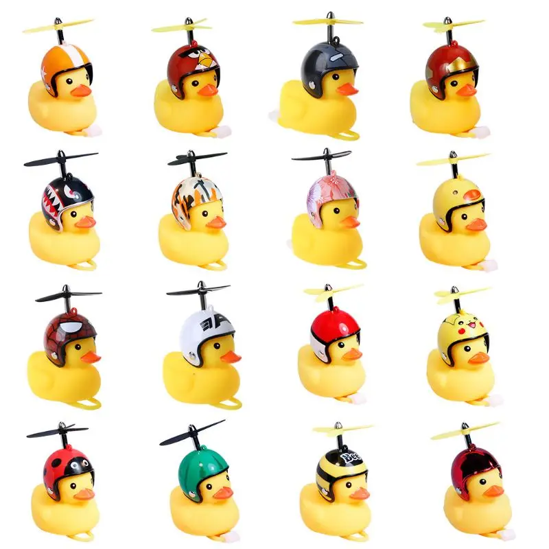 Новый велосипед колокольчик &quotУтка&quot с светильник сломанный ветер маленькими