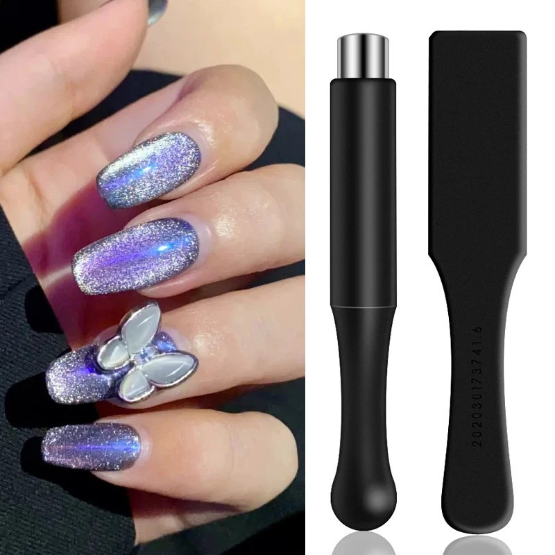 

Magnetic Stick 5D Nail Art Replacement UV Gel Cat Eye Effect Manicure Tool Multifunction DIY Panicure Square Cylindrical Magnet