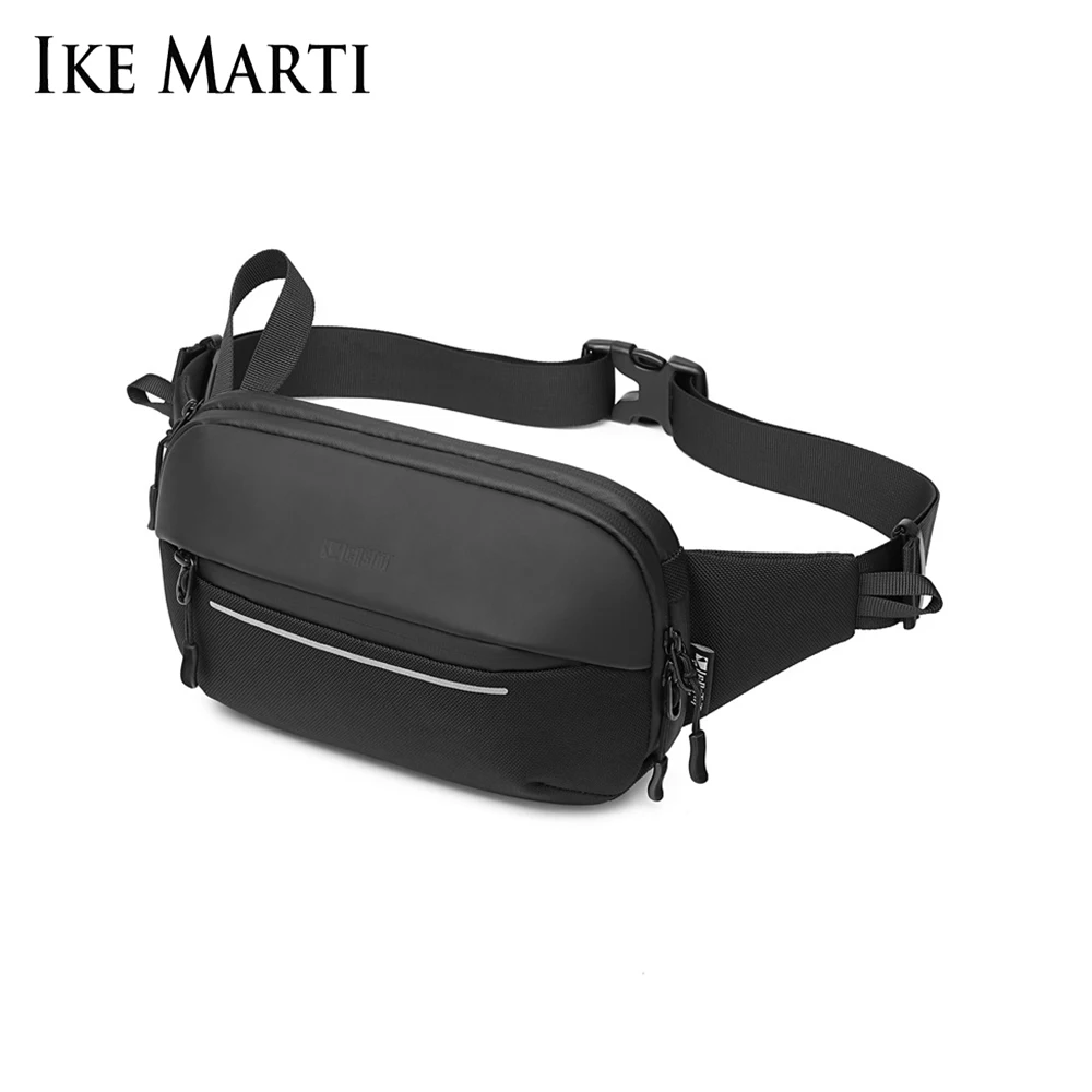 

IKE MARTI New Men's Shoulder Bag Sports Simple Fashion Multifunctional Chest Bag Expandable Messenger Waist Crossbody Bag Pack