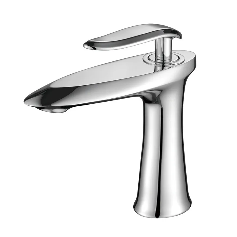 Bathroom Basin Faucets Brass Sink Mixer Taps Hot &amp Cold Single Handle Bubble Outlet Free Shipping Gold/Chrome/Rose Gold | Обустройство