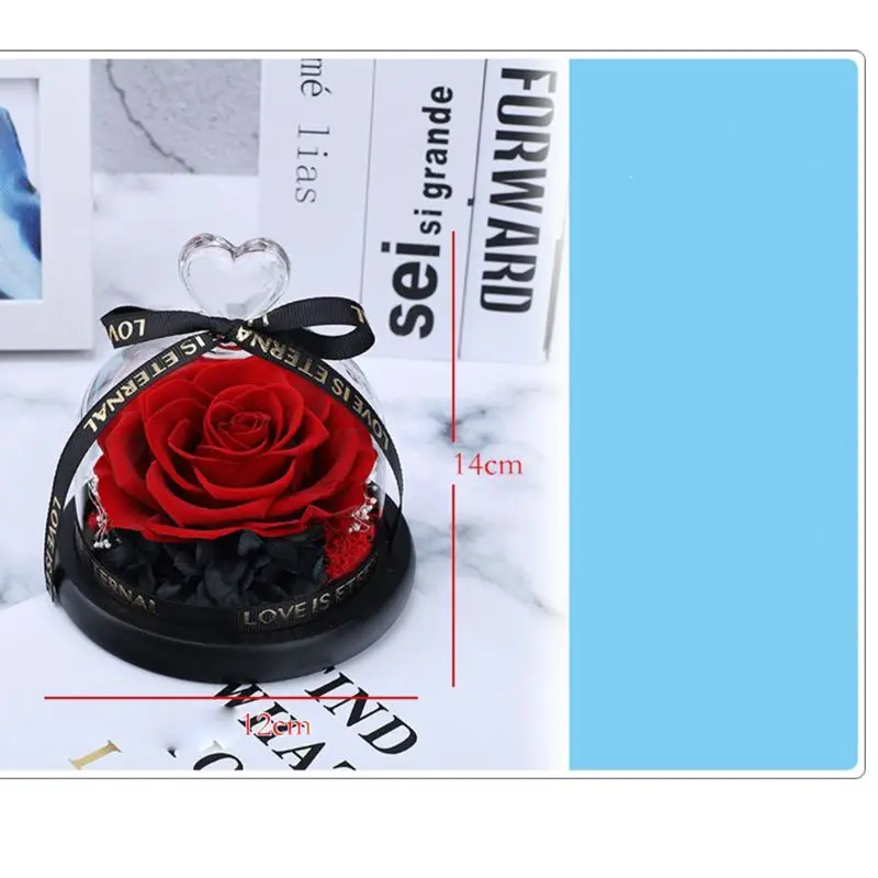 

Натуральные розы ручной работы в стиле Дня Святого Валентина