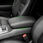 Мягкий кожаный чехол для подлокотника для Jeep Grand Cherokee 2011-2019, автомобильный Стайлинг, центральное управление, подлокотник, кожаный чехол, наклейка, отделка