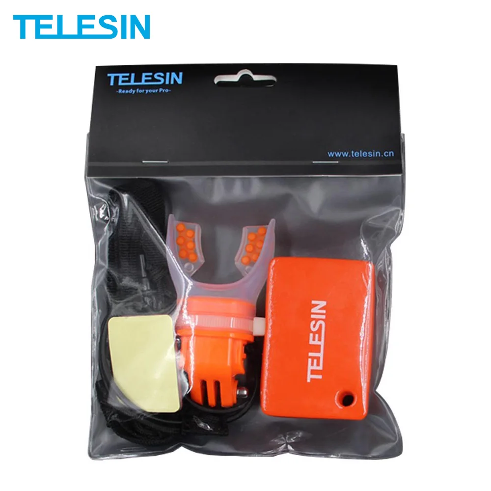 TELESIN крепление для камеры для серфинга+ Поплавковый ремешок для GoPro SJCAM Xiaomi YI 4K DJI Osmo аксессуары для действий