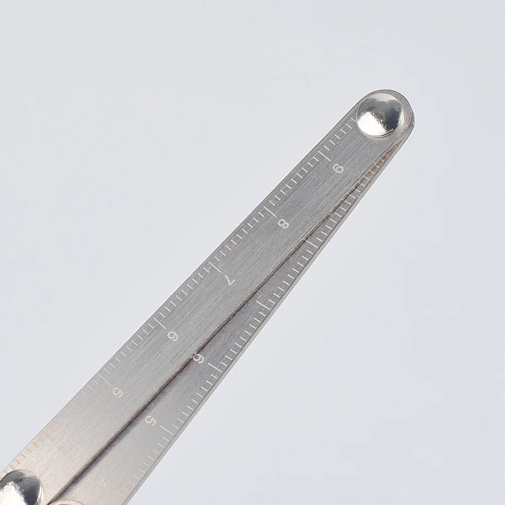 Измеритель позиционирования бровей 1-го поколения линейка с золотой шкалой