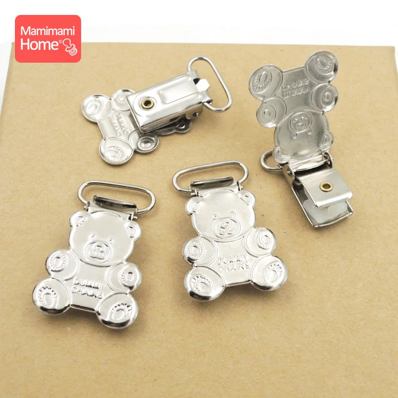 Для выведения токсинов 40 шт Teddy Bear зажимы для соски пустышки спираля охраны