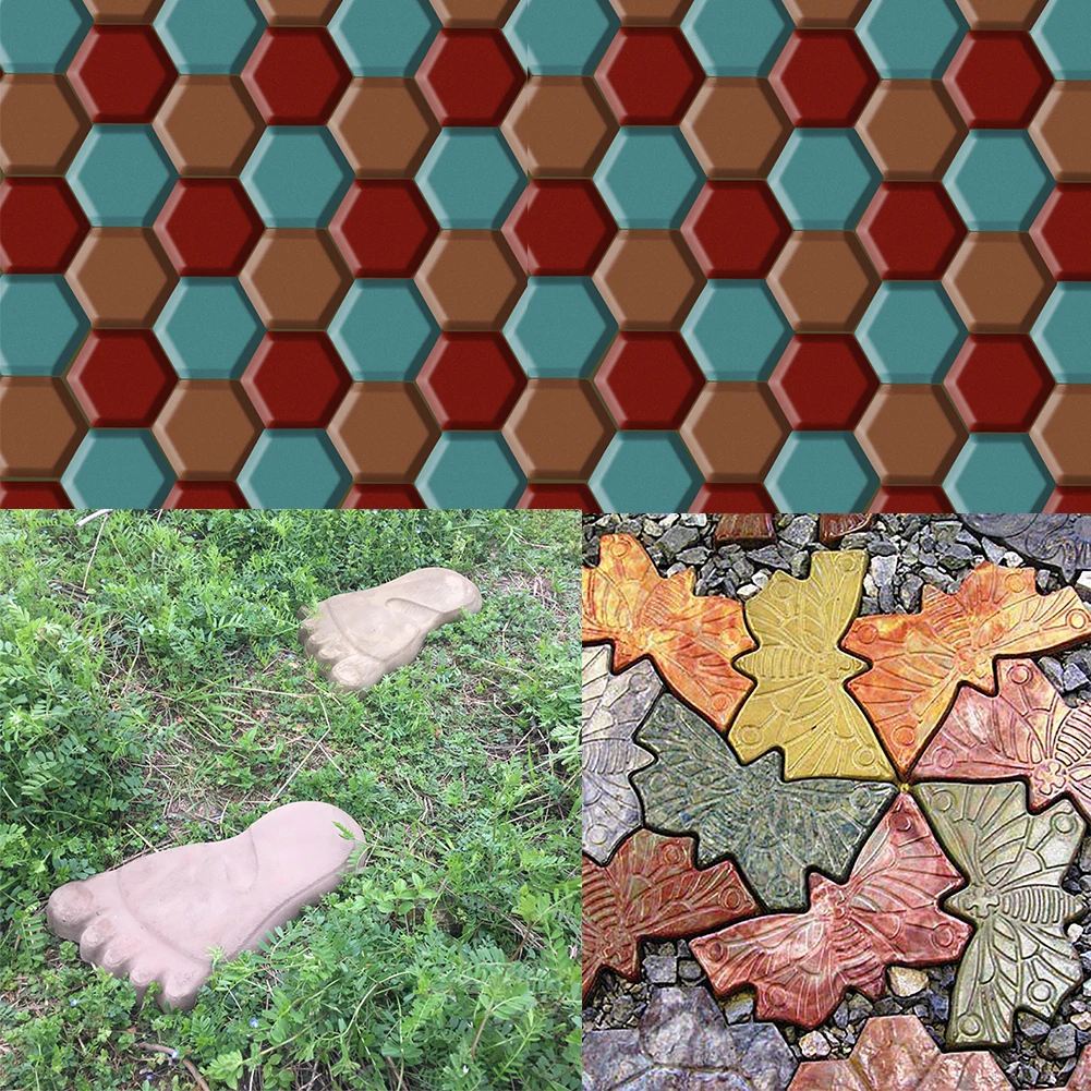 Форма для самостоятельного изготовления брусчатки цемента камня бетона садовых