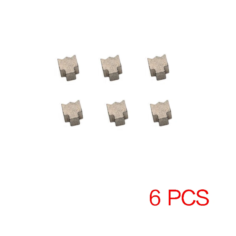 6PCS Угольная щетка для BOSCH MAKITA DEWALT HITACHI METABO Milwaukee WORX Hilti Ryobi RS775 RS750 RS755 RS 775 755 750 мотор - Цвет: 6PCS