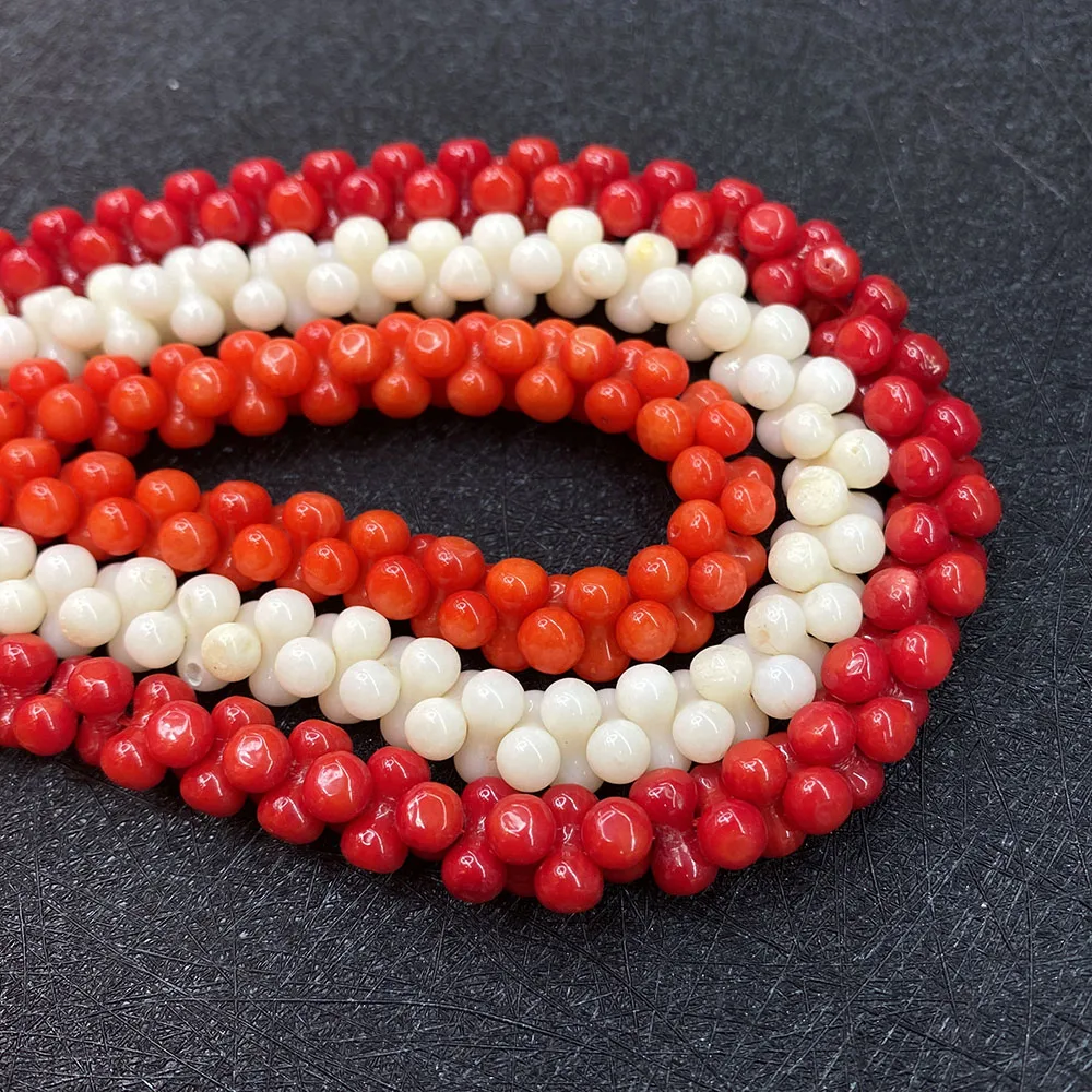 

Coral Beads Bone-shaped Loose Beads Charm Ladies Jewelry Supplies Making Necklace Bracelet Earrings Accessories DIY Crafts