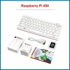 Raspberry Pi 400 Наборы официальный US клавиатура 4 Гб Оперативная память 1,8G Cortex-A72 Процессор + EUUSUK Питание + видео кабель + руководство RPI 400