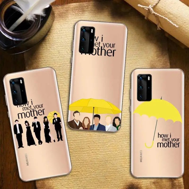 

How i met your mother tv show Phone Case Transparent for Huawei honor nova c x 7 8 3 4 9 65g se v t play pro lite