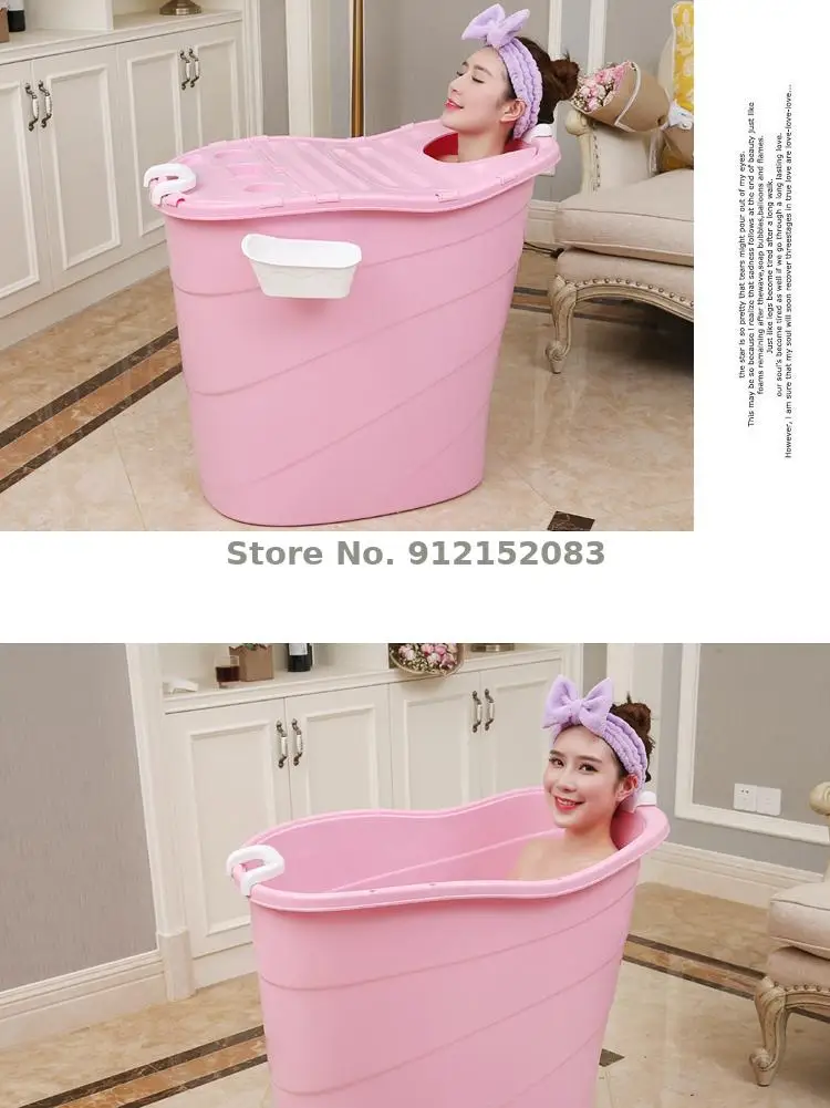 Ванна для взрослых пластиковая бытовая ванна с подогревом всего тела