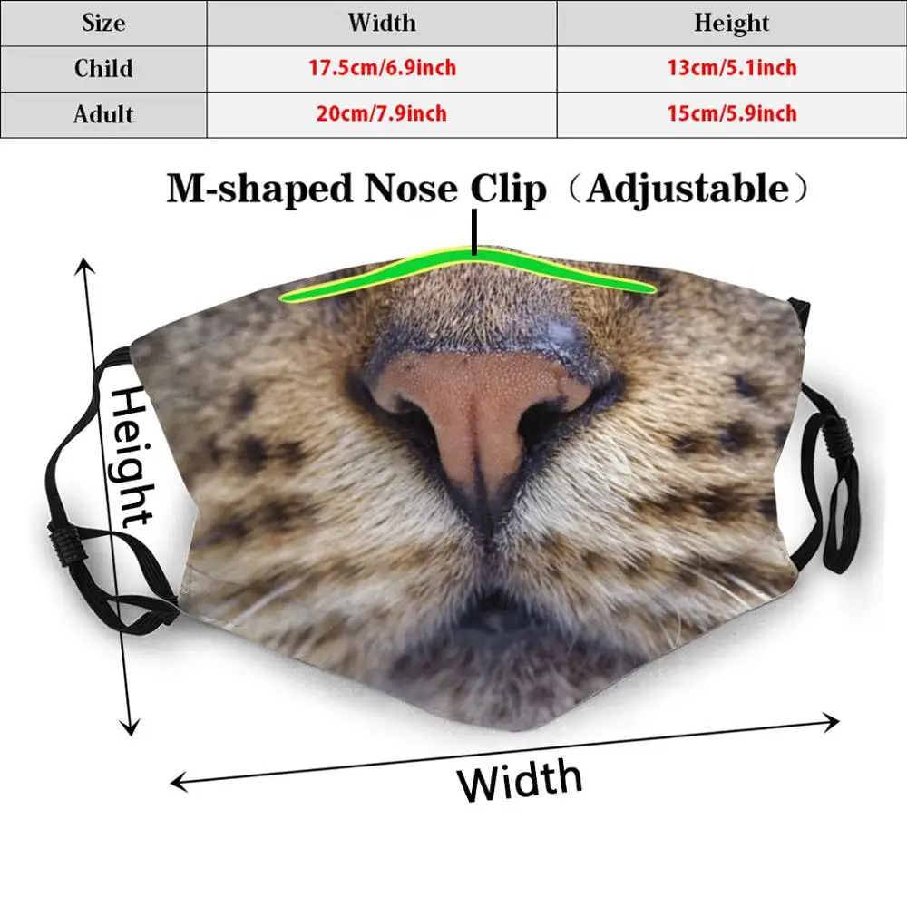 Многоразовая маска для лица с забавным принтом Kitty лицевая в виде кошки Pm2.833
