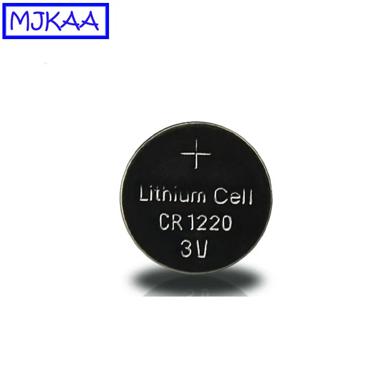 MJKAA 100 шт. CR1220 3V литиевая батарея таблеточного типа сотовый Батарея CR 1220 ECR1220 LM1220 часы батарейки-таблетки автомобиль дистанционного Управление