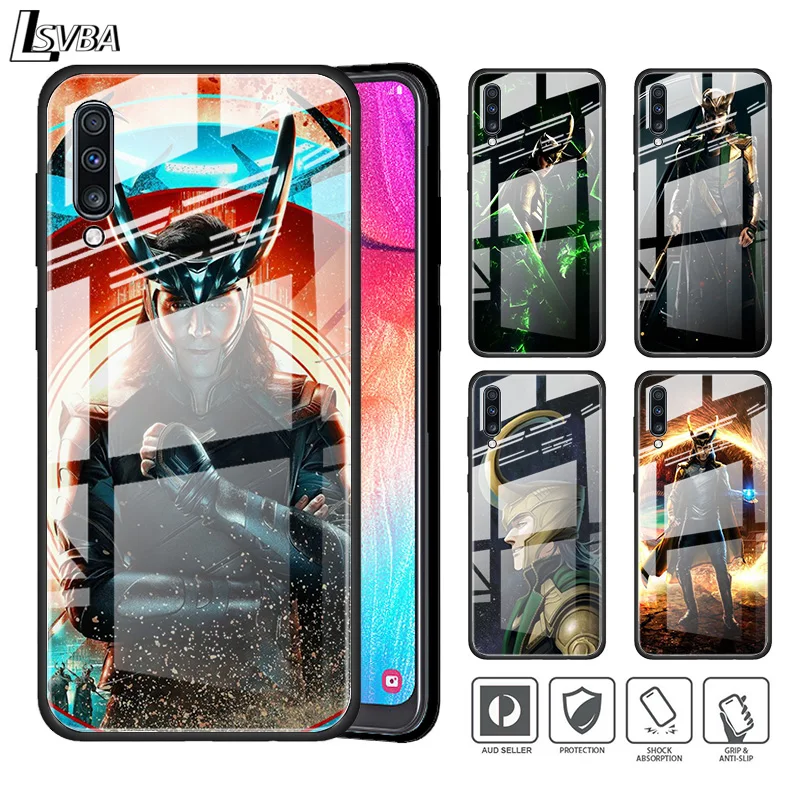 

Marvel Avengers Loki For Samsung A01 A11 A21S A31 A41 A51 A52 A71 A72 A81 A91 5G Tempered Glass Phone Case