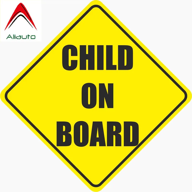 

Автомобильная наклейка Aliauto, аксессуары для детей на борту, светоотражающая водонепроницаемая ПВХ наклейка для мотоцикла, Skoda, Volvo,12 см * 12 см