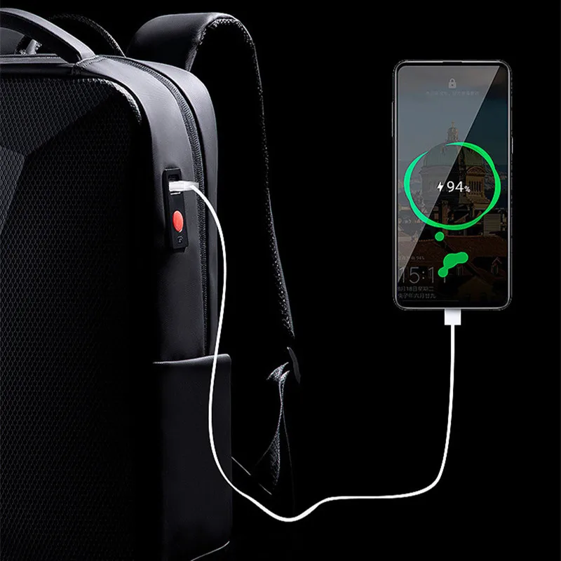 Бизнес смарт сумка для компьютера анти потеря Bluetooth рюкзак USB зарядка Пароль