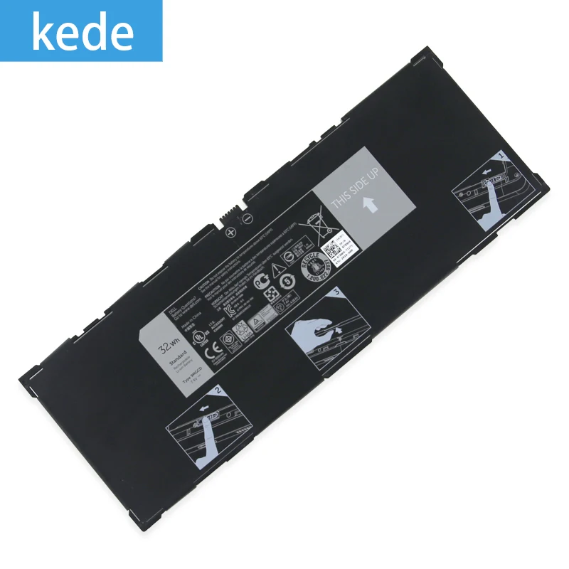 Kede Оригинальный аккумулятор для ноутбука 9MGCD Dell Venue 11 Pro 5130 312 1453 XRXMG VYP88 451 BBIN XMFY3 7 4 V