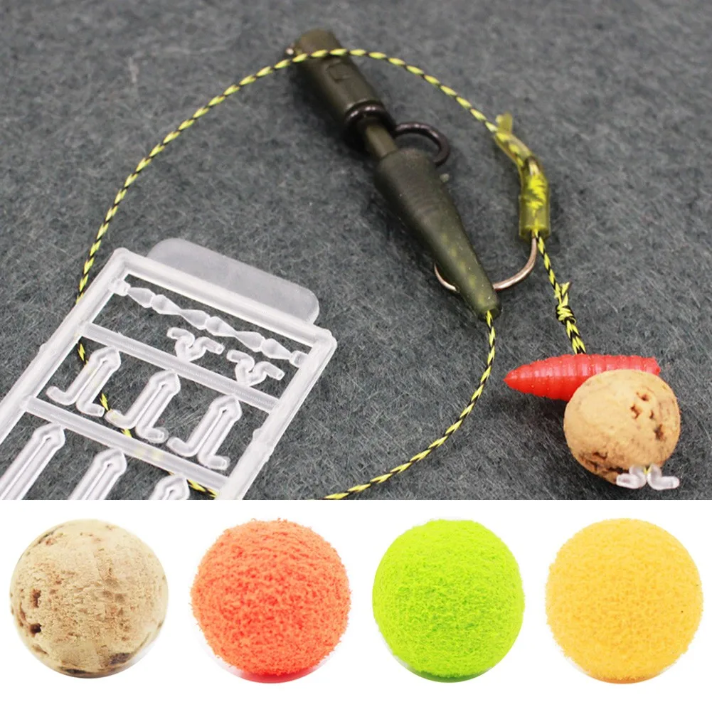 

50pcs Carp 10mm Pop Ups Boilies Floaters Eva Indicator Floating Bobber Ball Bead 10mm Boilies Floating Bobber Carp Fishing Accs