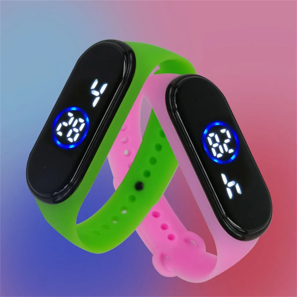 

Fashion 50M Waterproof Digital LED Sports Watch Unisex Silicone Band Wrist relogio masculino Fashion watch men