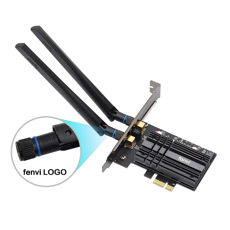Двухдиапазонный 2974 Мбит/с беспроводной AX200NGW PCIE сетевой адаптер с Intel Wi-Fi 6 AX200 2,4 Гбит/с 802,11 ac/ax BT 5,0 Настольный FV-AX3000
