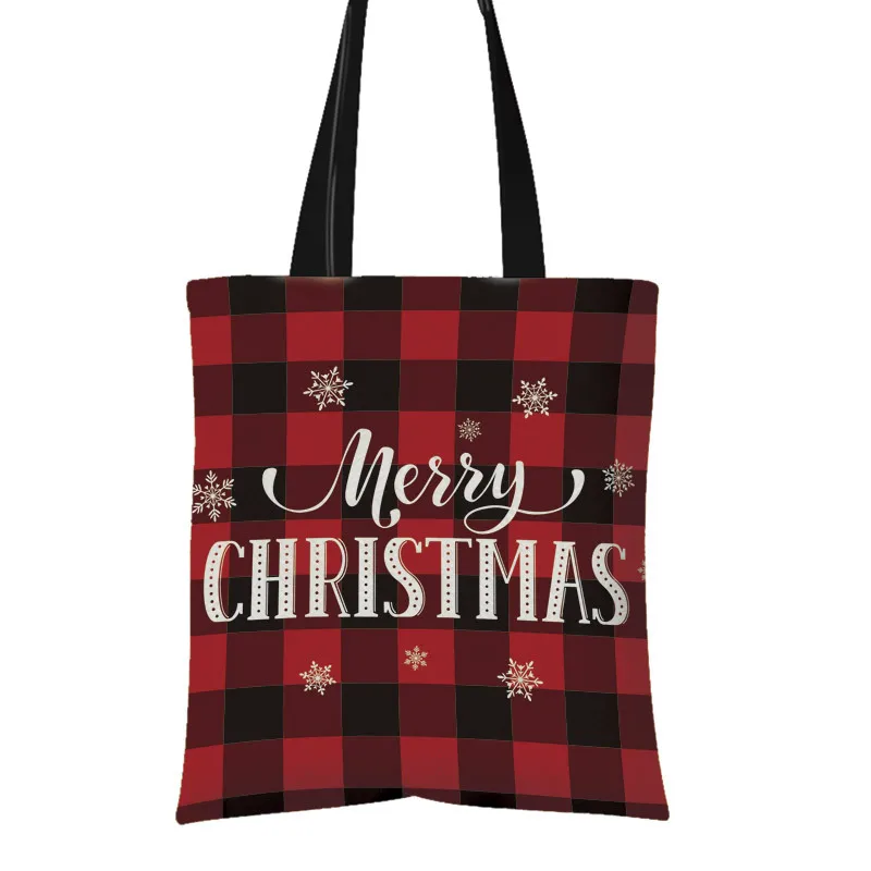 Новая Рождественская сумка для хранения дома холст тотализатор зеленого цвета