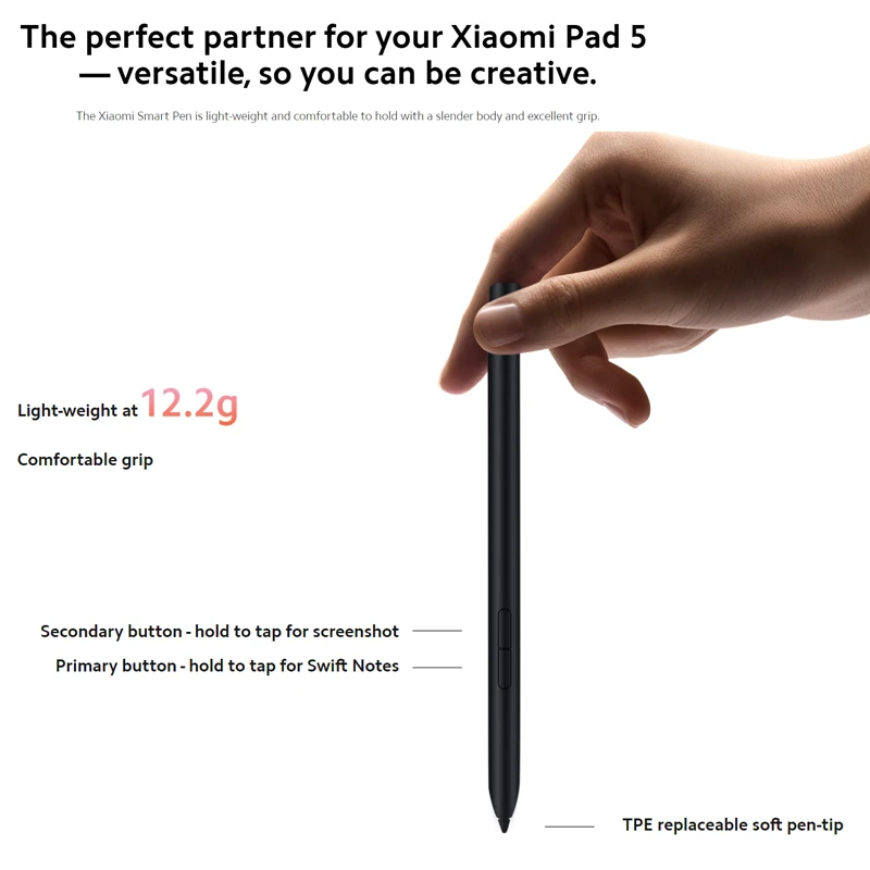 Оригинальный стилус Xiaomi 240 Гц рисование Скриншот для письма 152 мм сенсорный экран