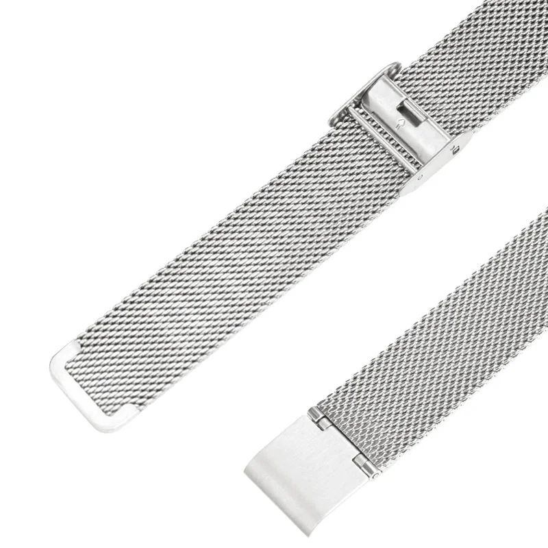 Silver Stainless Оригинальные KW10/KW20 Смарт часы ремешок из нержавеющей стали/кожа женские часы для KW10/KW20 часы замена Smartwatch Браслет - Цвет: Silver Stainless