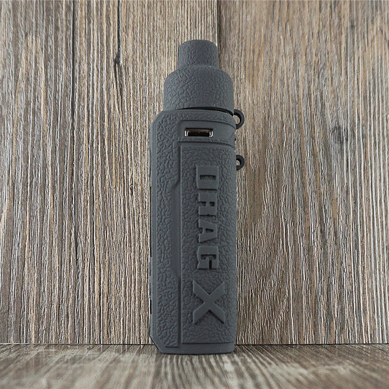 Текстурный чехол для VOOPOO Drag X Pod mod Kit защитный силиконовый вейпа ModShield Wrap gel x 80W | Дом