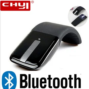 Складная Bluetooth-мышь CHYI, 1200DPI, эргономичная офисная мышь, эргономичная ультратонкая игровая компьютерная мышь для ноутбука