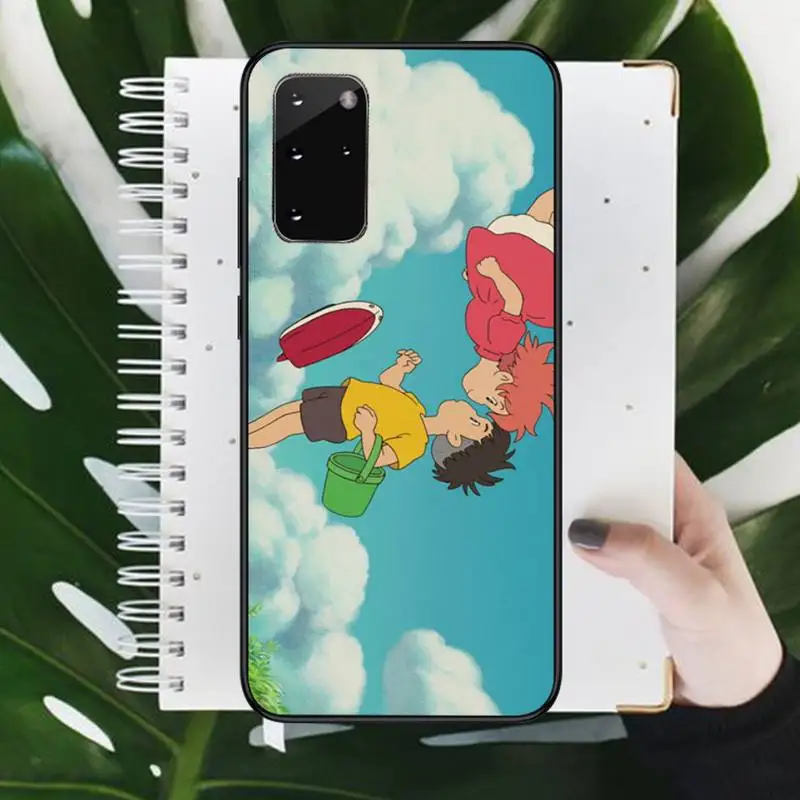 

Ponyo on the Cliff anime Phone Case For Samsung galaxy S 9 10 20 A 10 21 30 31 40 50 51 71 s note 20 j 4 2018 plus