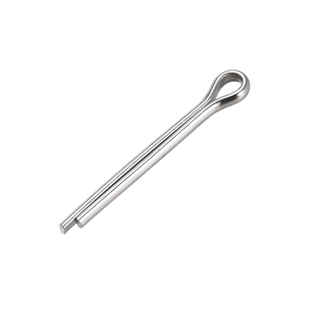 

uxcell 15Pcs Split Cotter Pin - 5mm x 45mm 304 Stainless Steel 2-Prongs Silver Tone for Secure Clevis Pins,Castle Nuts