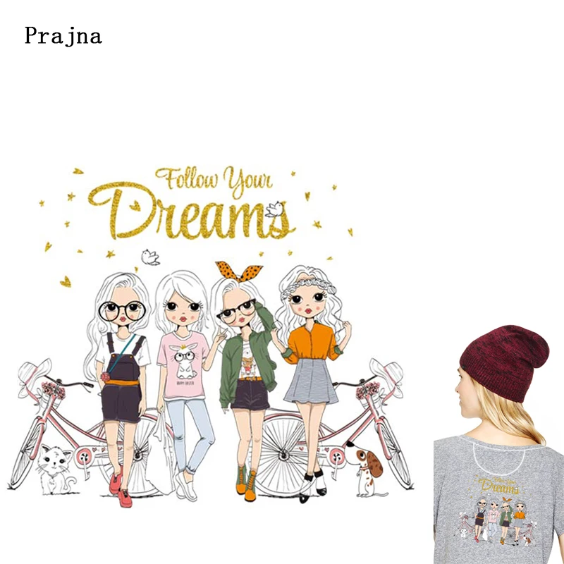 Термонаклейки с принтом сделай сам для девочек | Дом и сад