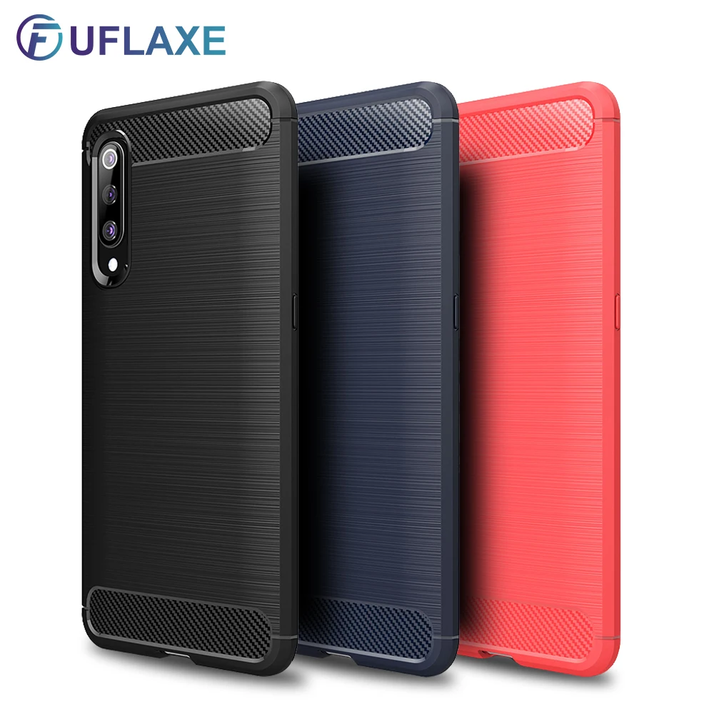 

UFlaxe Luxury Soft Silicone Case for Xiaomi Mi 9 Lite Shockproof Ultra-thin Cover Mi 9T CC9e CC9 Pro