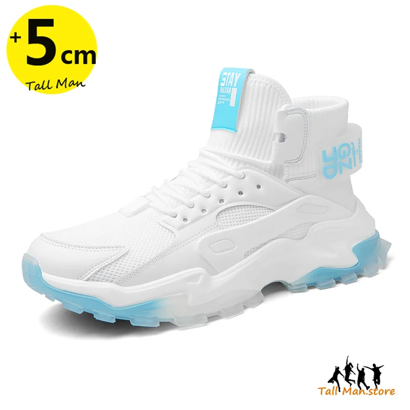 

Summer Sports Men Sneakers Height Increase Shoes Man Leisure Fashion Mesh Outdoor Shoes