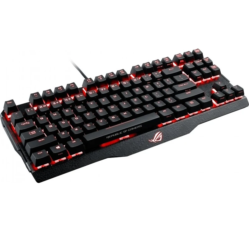 Клавиатура ASUS ROG Claymore Core Cherry RGB black проводная механическая подсветка клавиш USB без