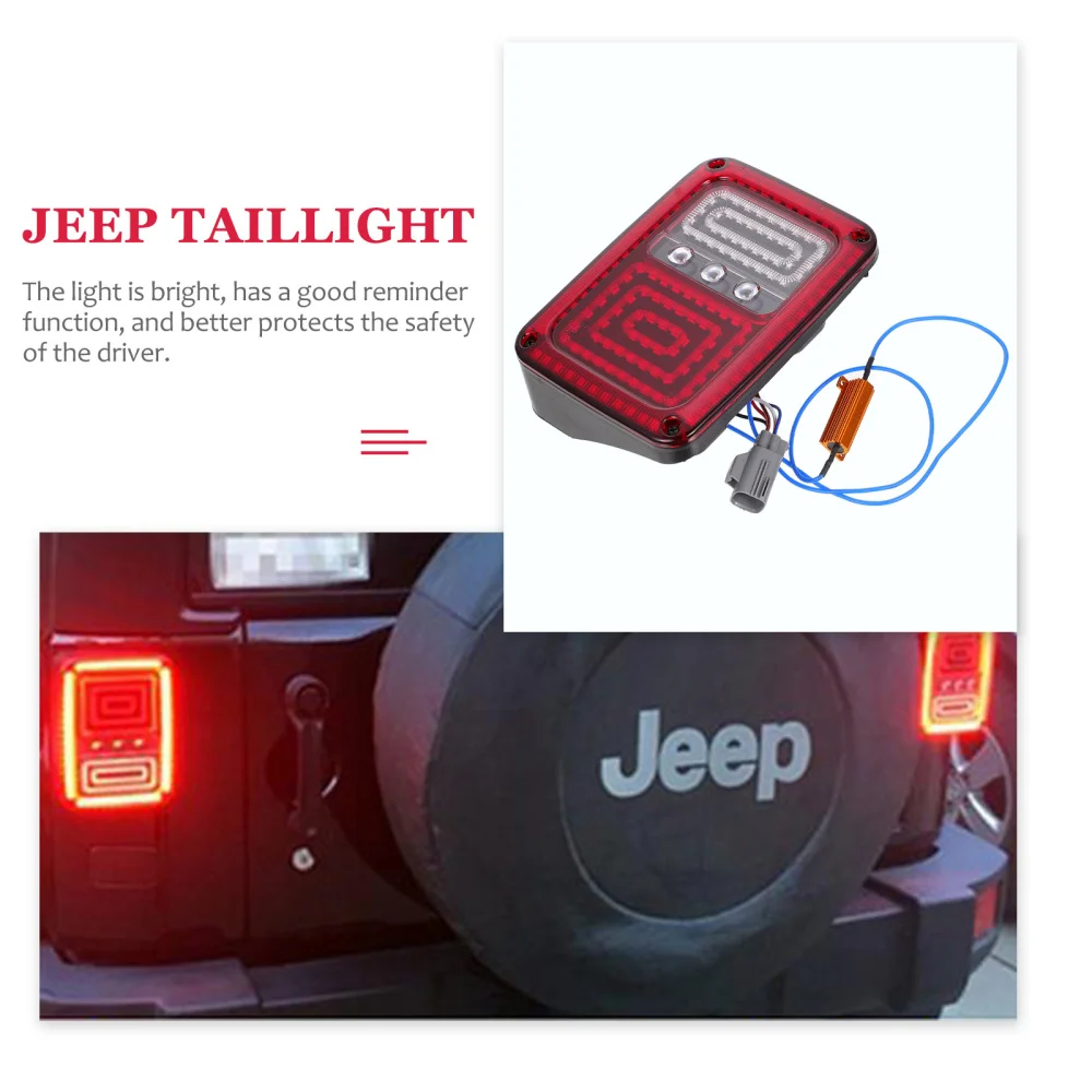 

1 Pair Practical Taillight Vehicle Signal Light Durable Modified Lights)