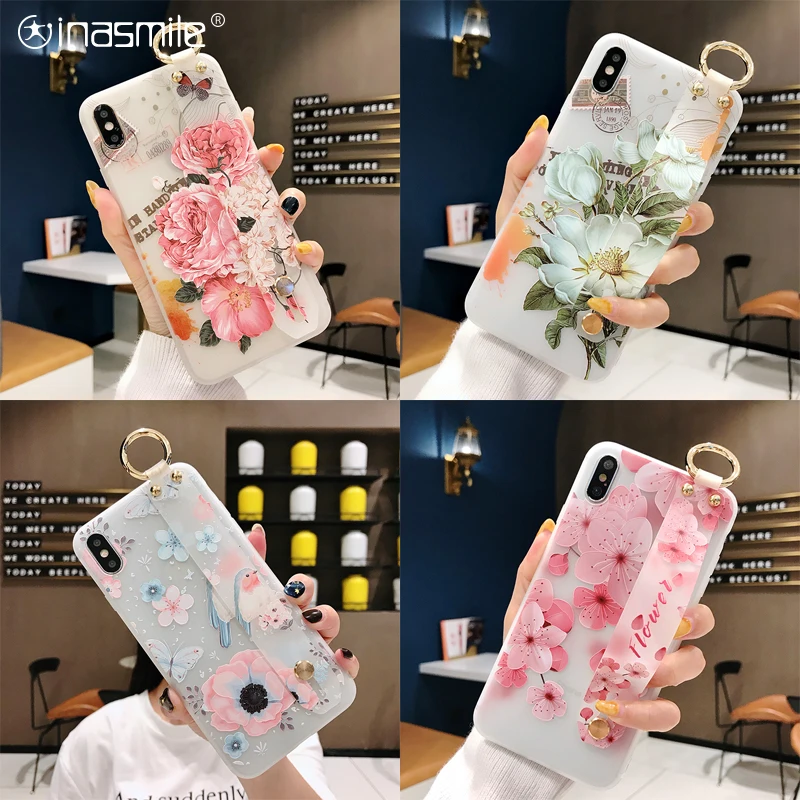 Чехол на запястье для iPhone 11 X XR XS Max чехол телефона Pro 7 8 6 6S Plus задняя крышка