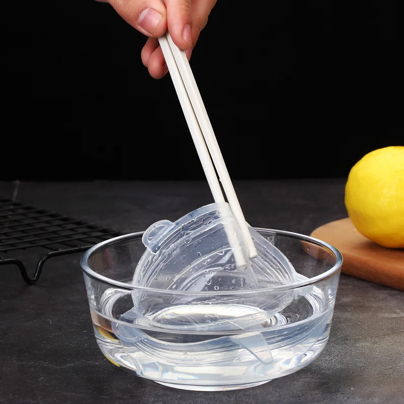 

Kitchen Accessories Reusable Eco Friendly Silicon Stretch Lids Universal Lid Food Wrap Bowl Pot Lid Silicone Cover Pan Cookware