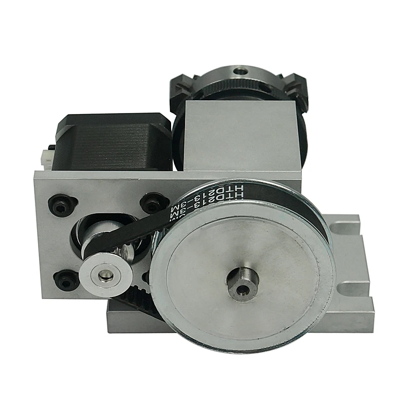 CNC 4th Rotary Axis with Chuck 50mm tailstock and 42/57/86 TB6600 stepper motor driver | Инструменты