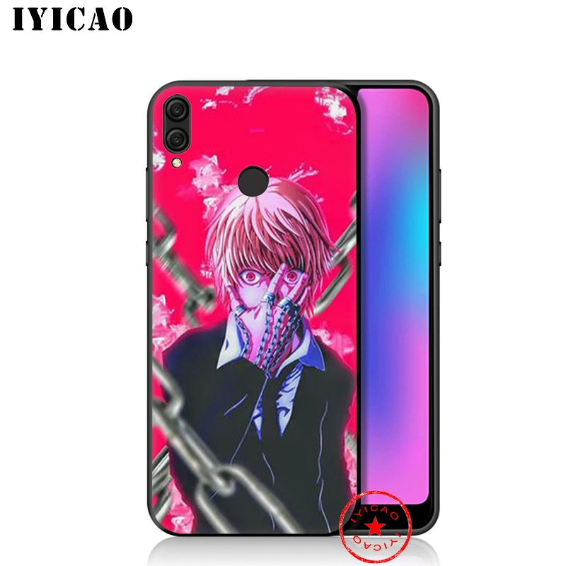 IYICAO одежда с надписью Tokyo Ghoul мягкий чехол для huawei Honor 20 10 9X9 8C 8X8 7X 7C 7A 6A Nova 5i 4 3i 2 2i Lite